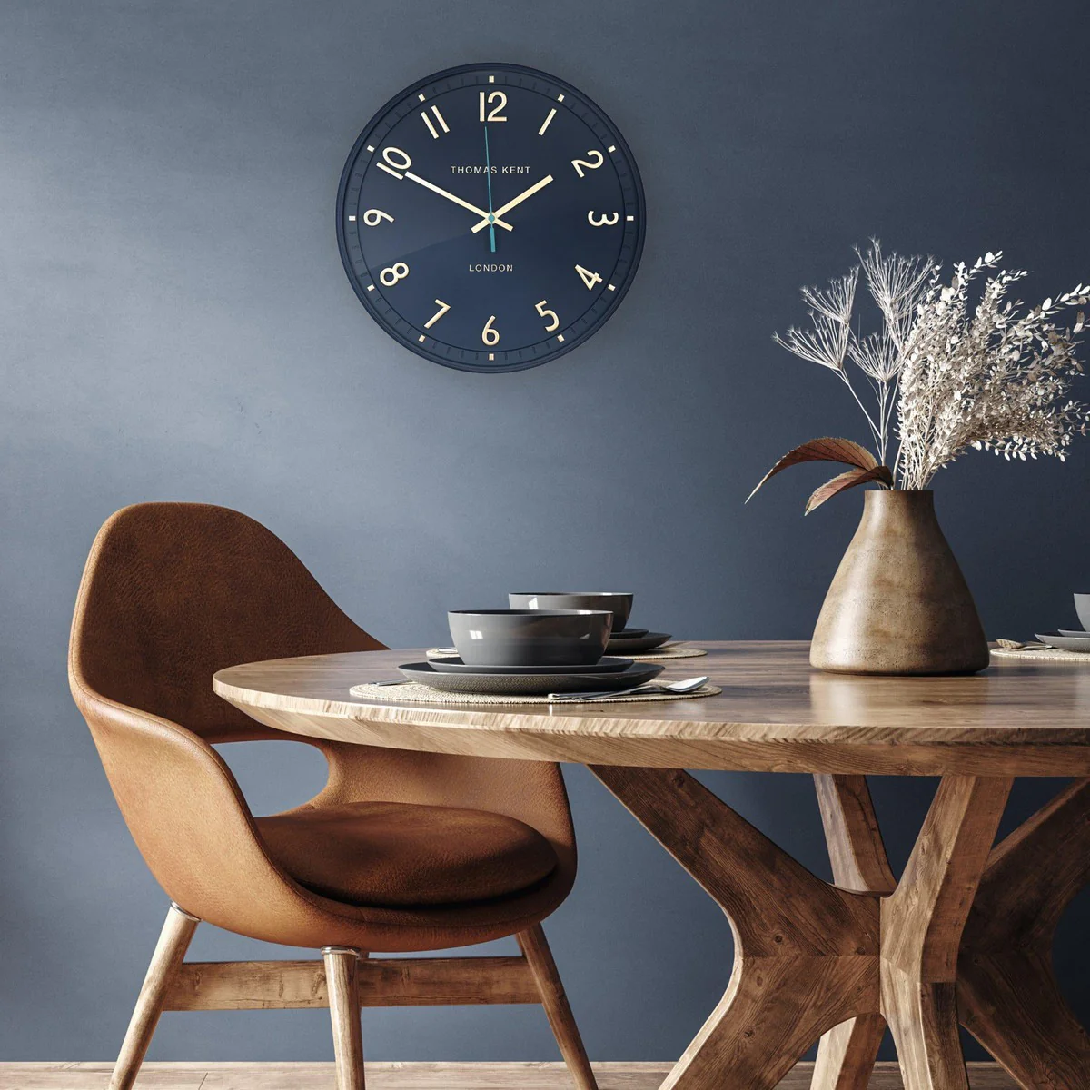 Thomas Kent 14" Tresco Wall Clock Marine - Image 2
