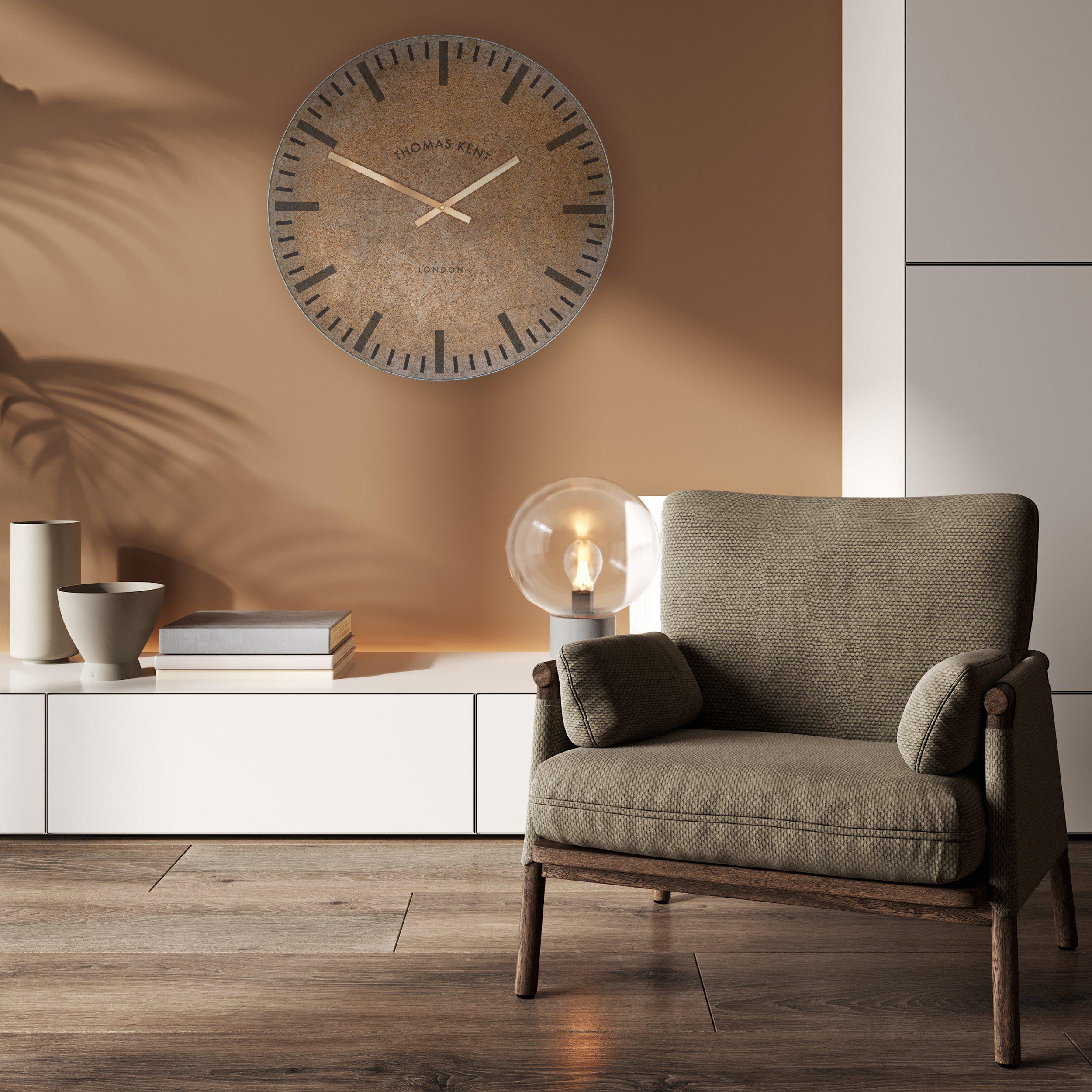 Thomas Kent 50cm Limehouse Wall Clock Brick - Image 2