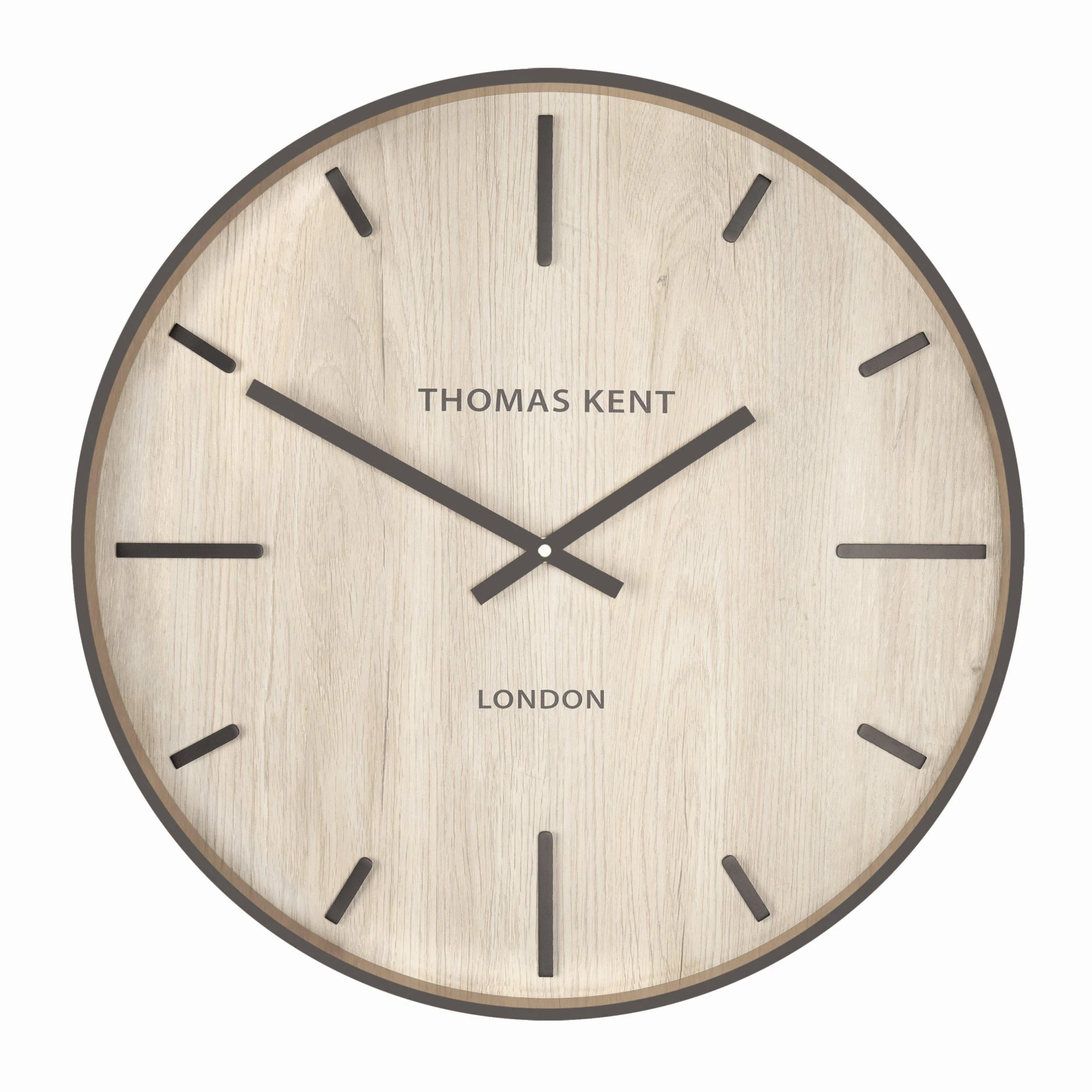 Thomas Kent 50cm Woodstock Wall Clock White Oak