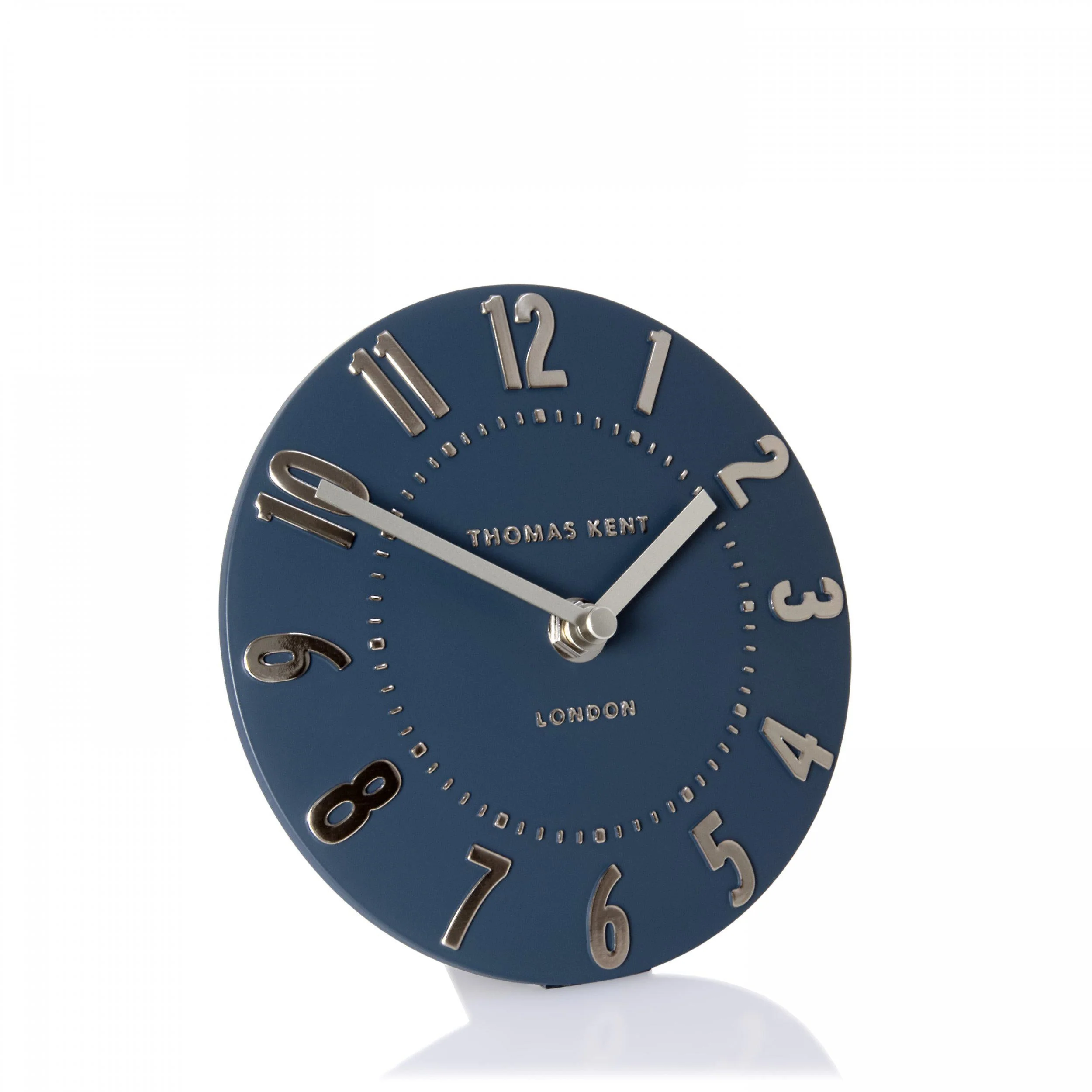 Thomas Kent 6" Mulberry Mantel Clock Midnight Blue