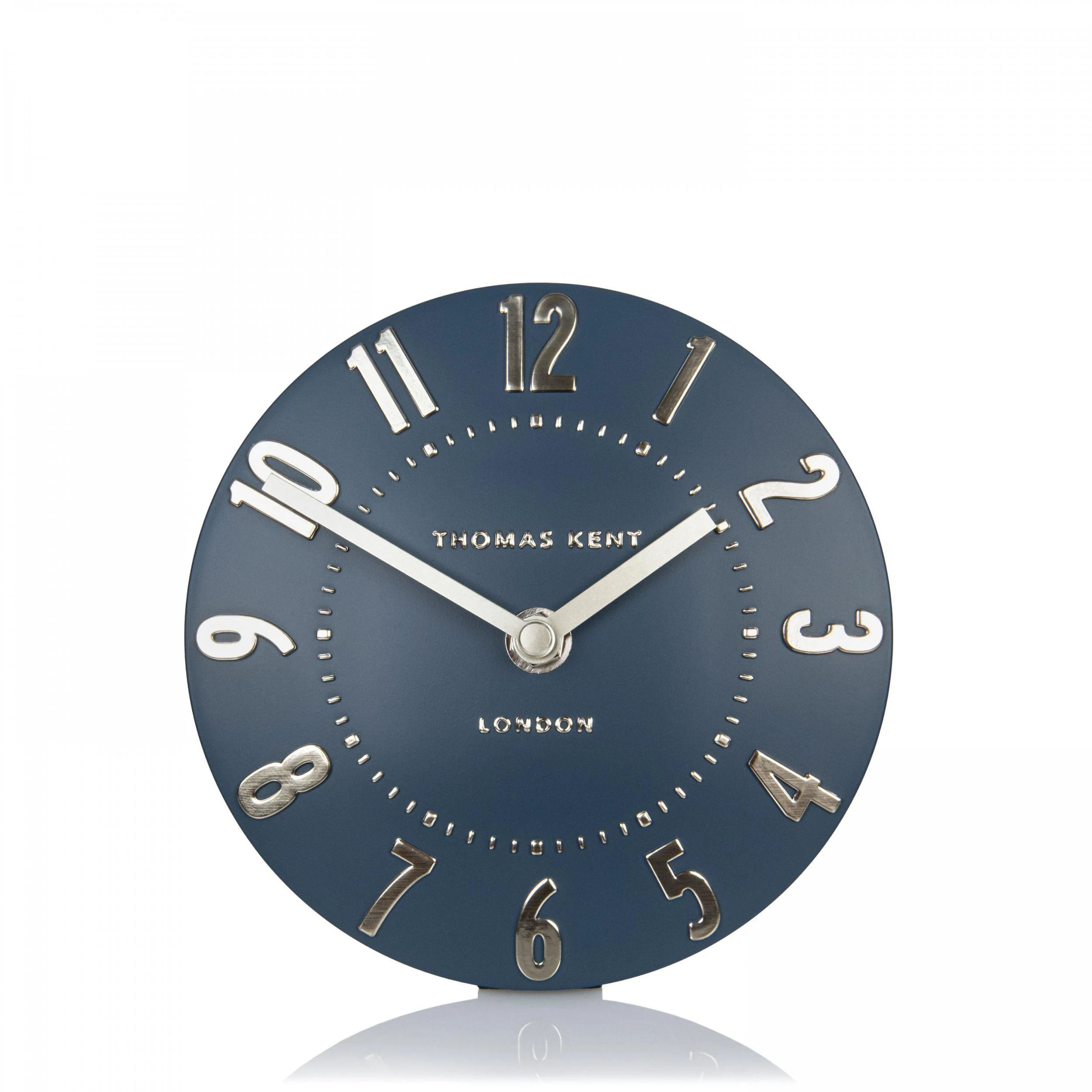 Thomas Kent 6" Mulberry Mantel Clock Midnight Blue - Image 3