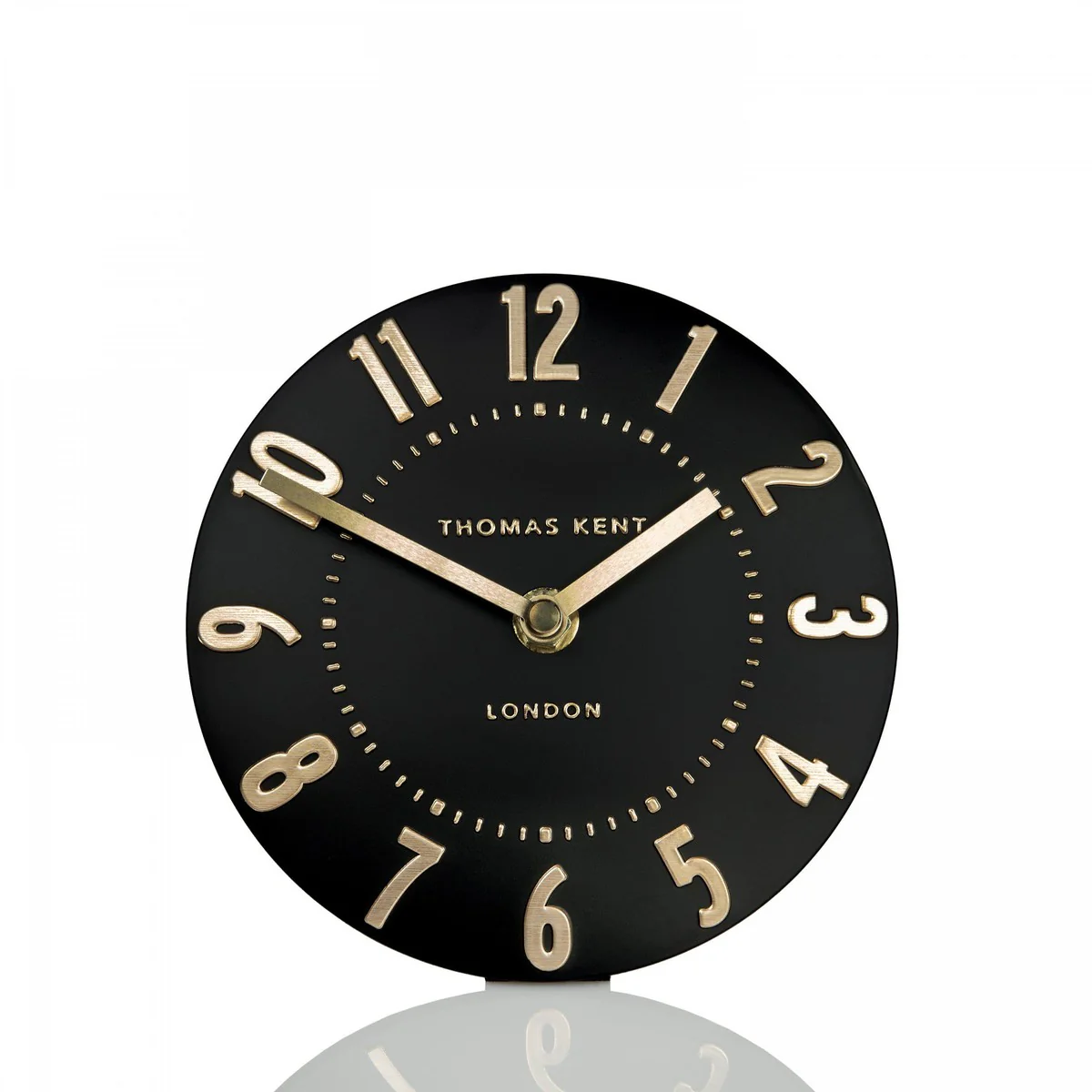 Thomas Kent 15cm Mulberry Mantel Clock Noir - Image 3