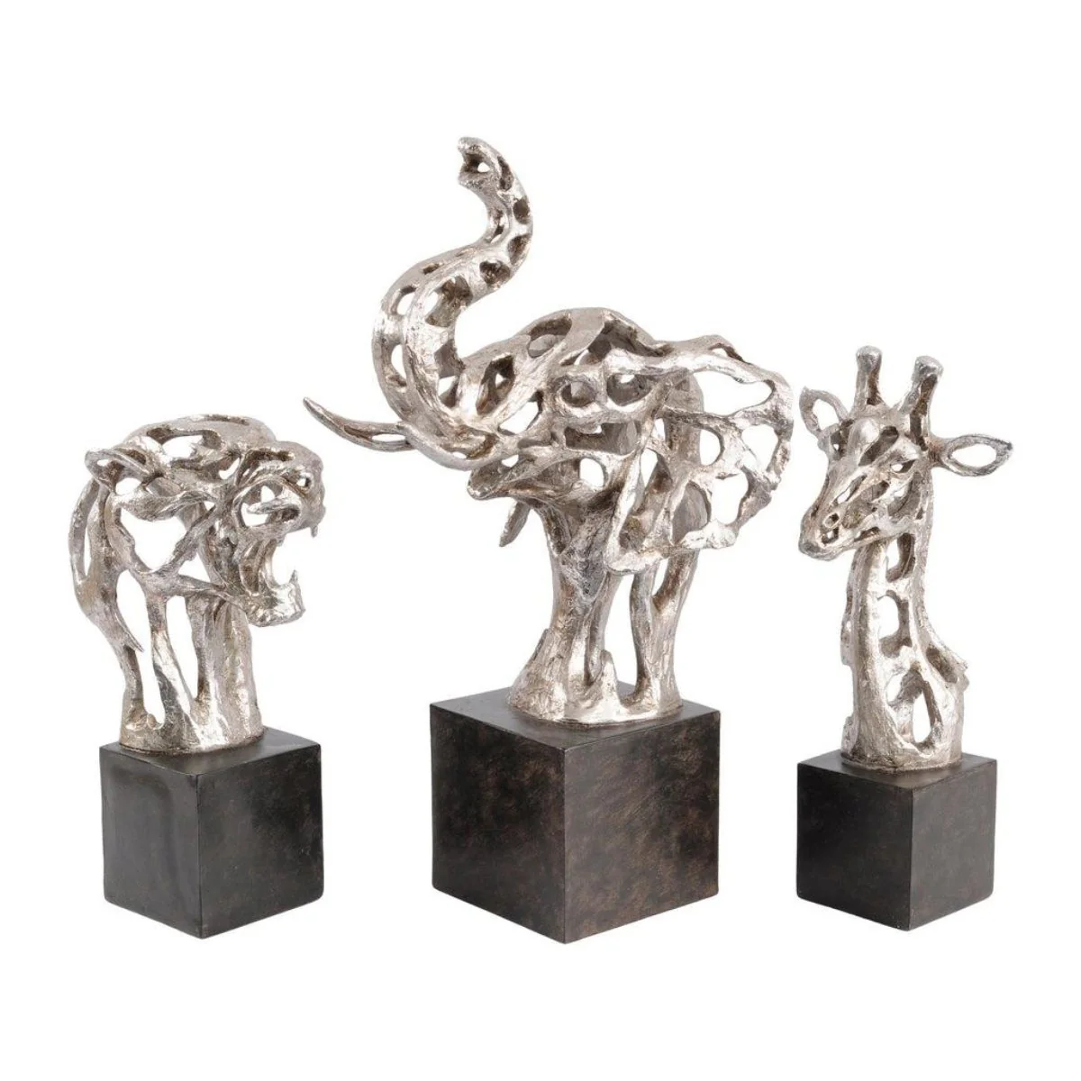 Libra Interiors Addo Abstract Giraffe Head Sculpture - Image 4