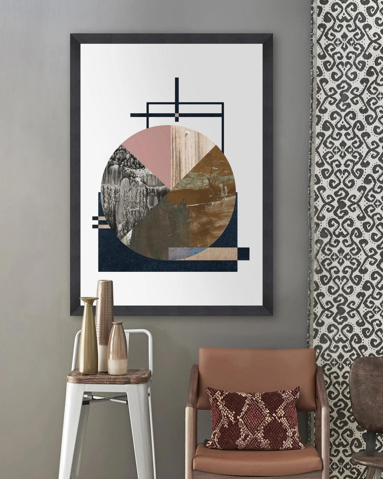 Mind The Gap Alchemistry Framed Art Print - Image 3