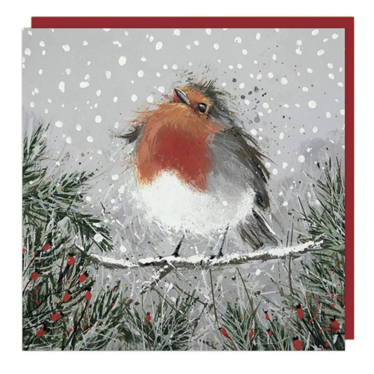 Artbeat Christmas Pudding Christmas Cards 48pk