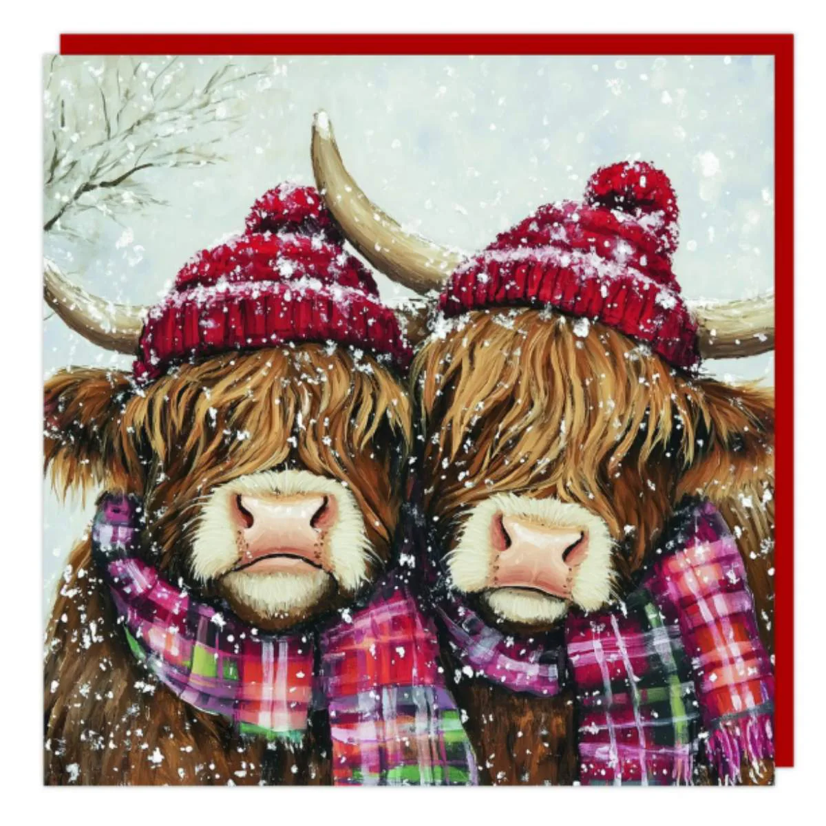 Artbeat Highland Friends Christmas Cards 48pk