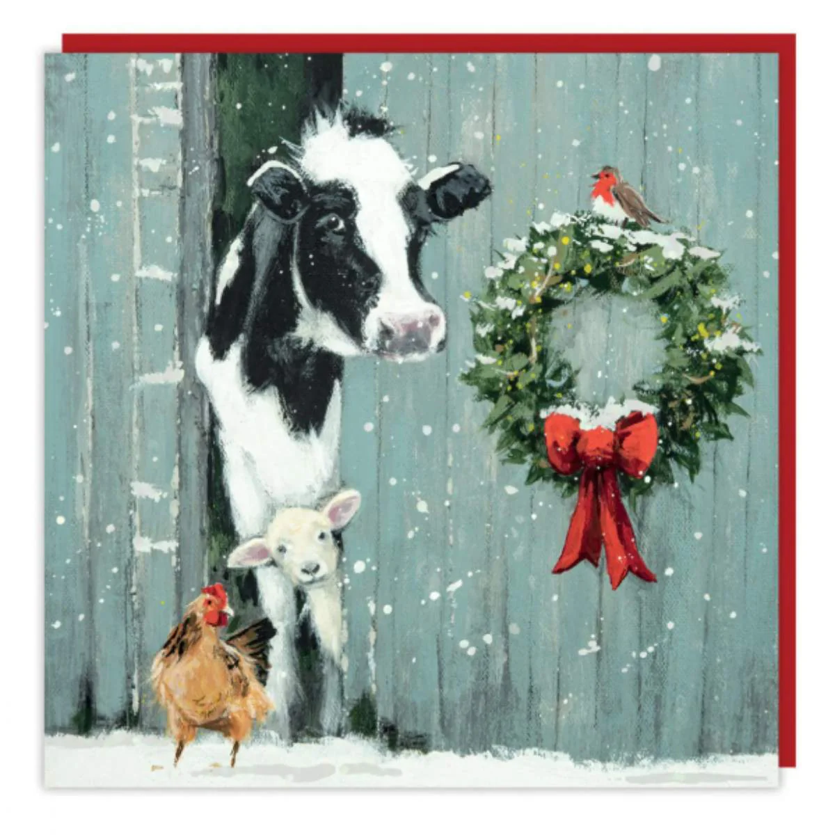Artbeat Peekaboo Christmas Cards 48pk