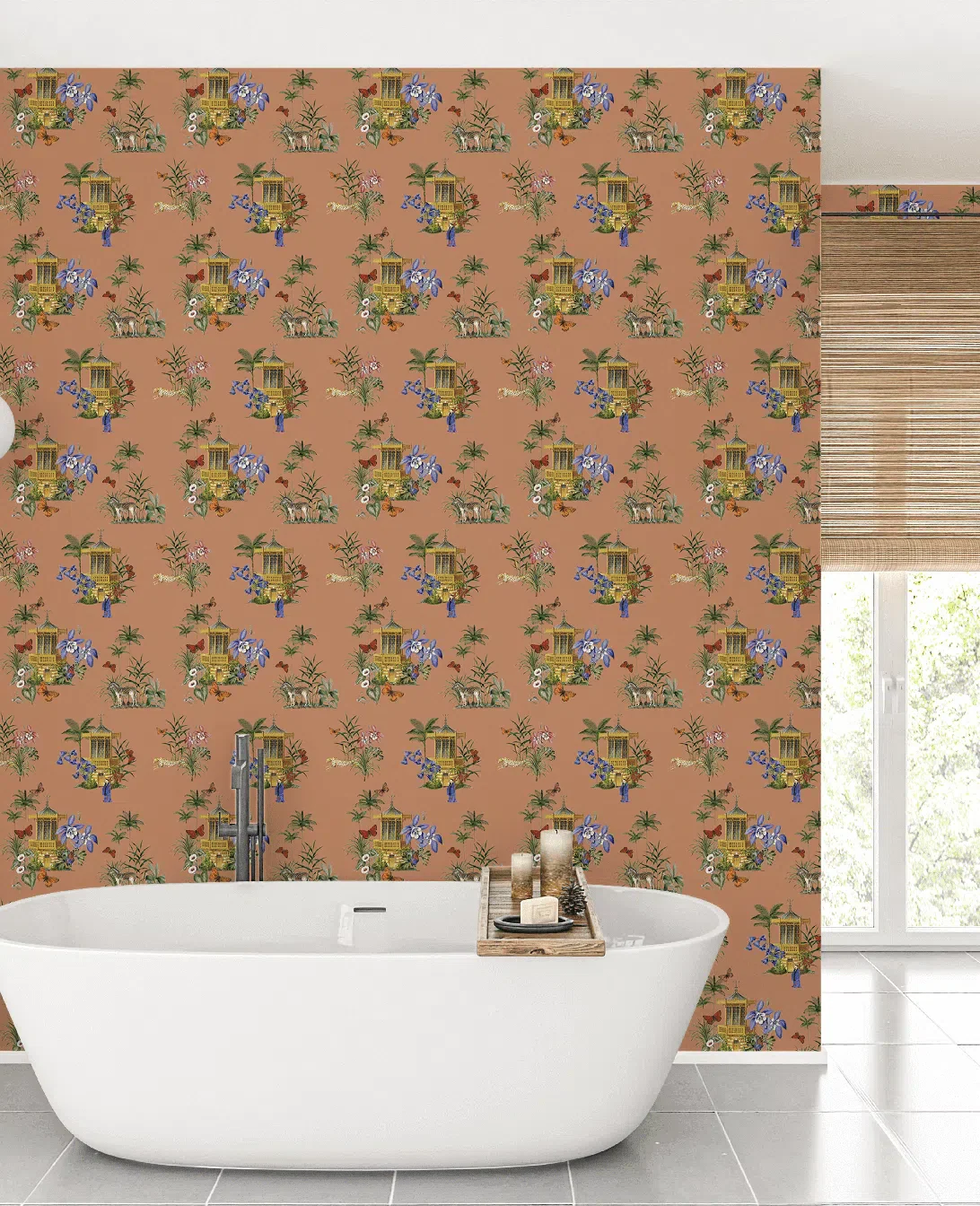 Creative Lab Amsterdam Asian Botanical Garden Terra Repetitive Wallpaper - Image 3