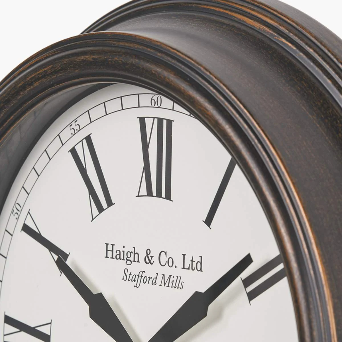 Pacific Lifestyle Antique Bronze Effect Indoor Outdoor Wall Clock - Image 5