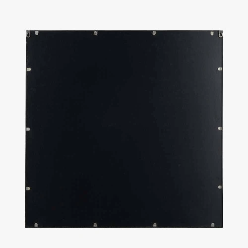 Pacific Lifestyle Antique Bronze Metal Square Wall Mirror - Image 6