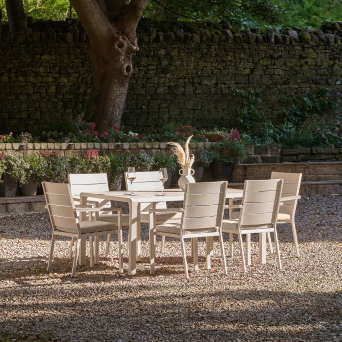 Pacific Lifestyle Aruba Outdoor 6 Seater Dining Set - Image 14