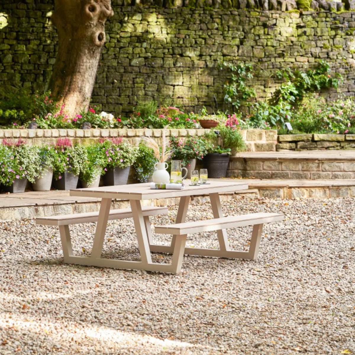Pacific Lifestyle Aruba Outdoor Bench Set - Image 13