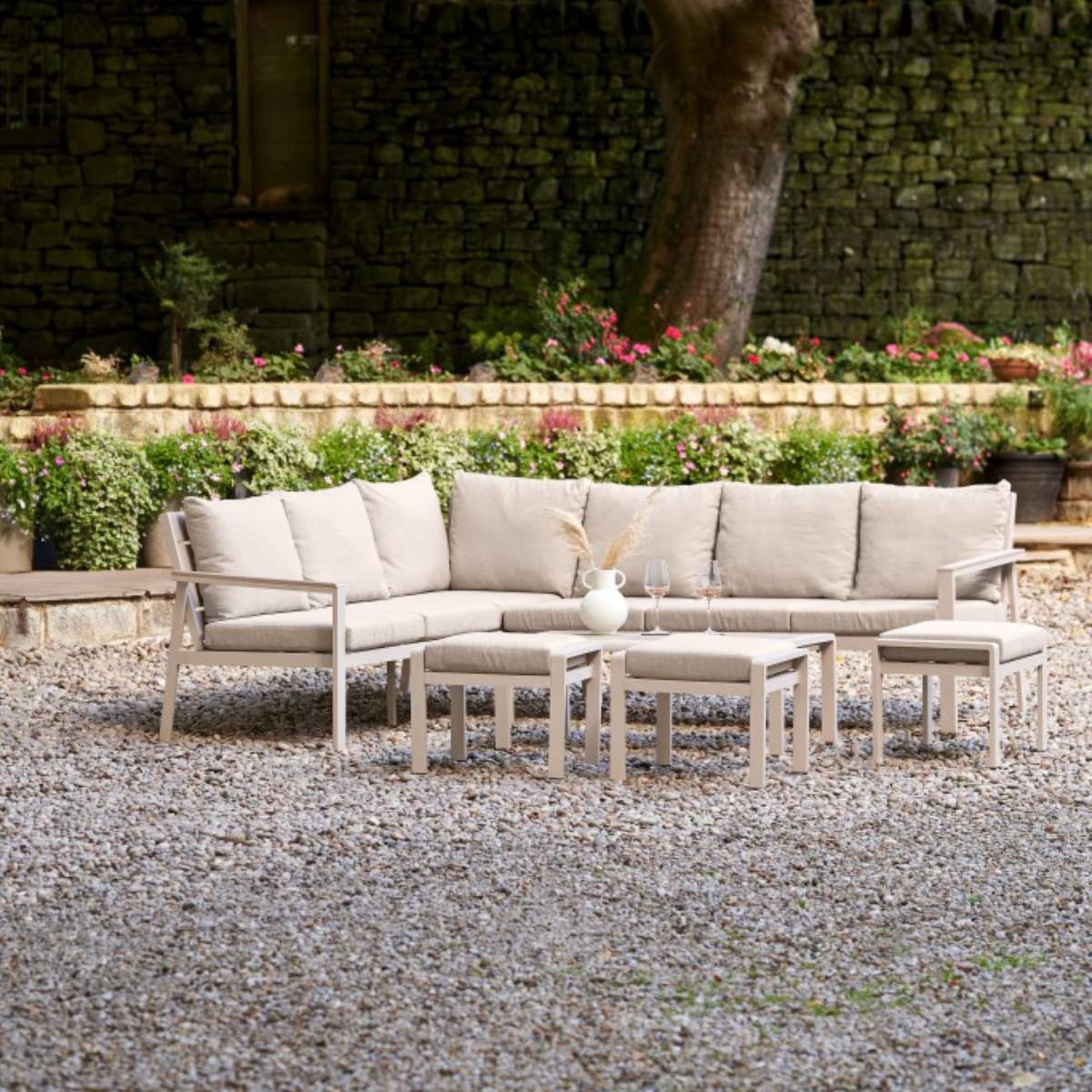 Pacific Lifestyle Aruba Outdoor Corner Seating Set - Image 19