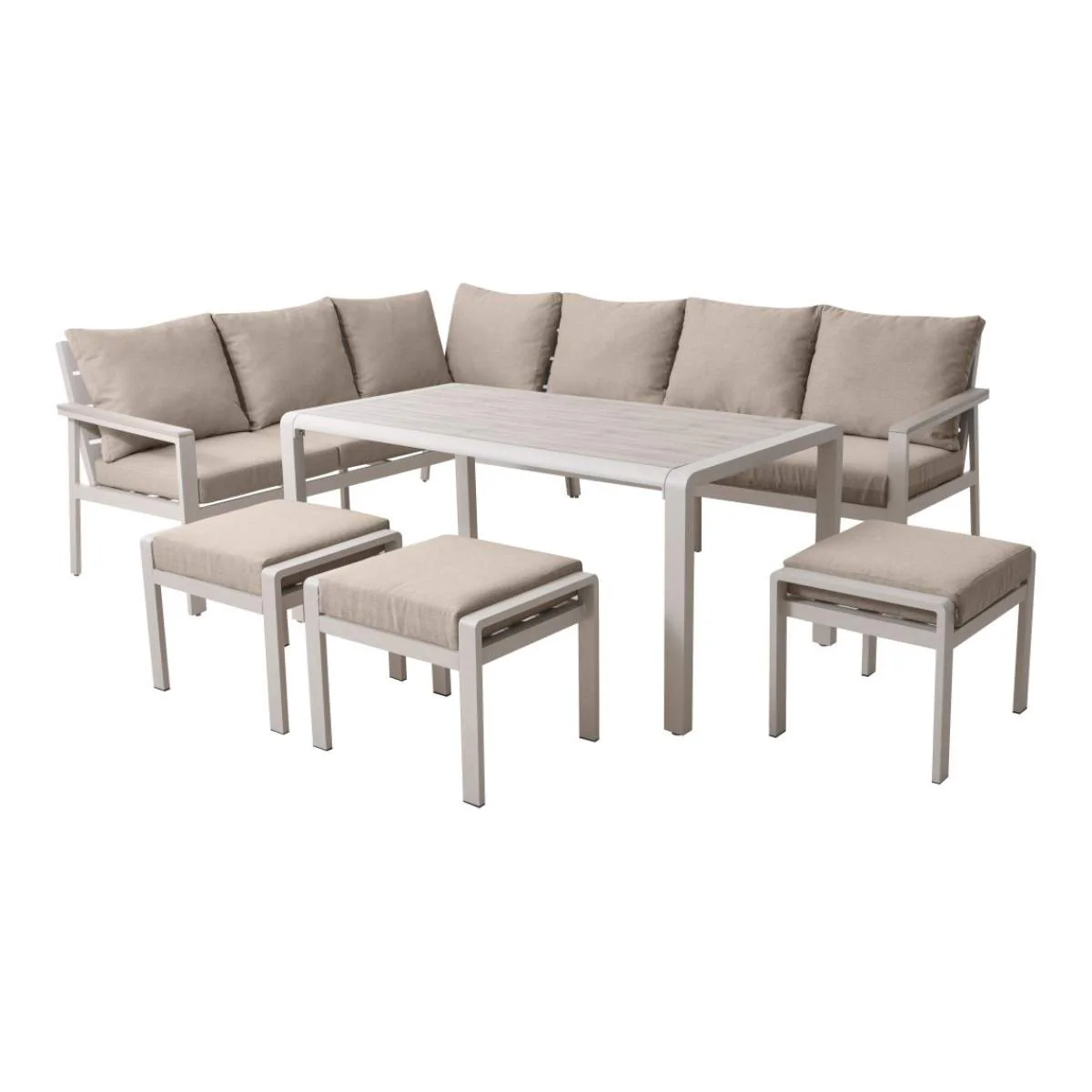 Pacific Lifestyle Aruba Outdoor Corner Seating Set - Image 3
