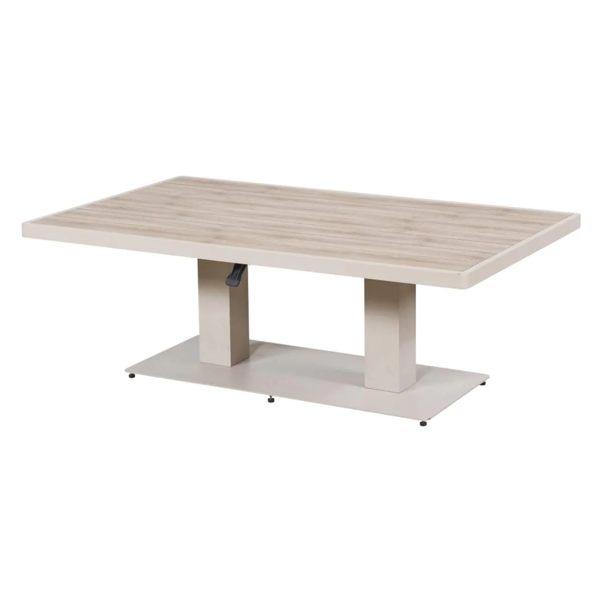 Pacific Lifestyle Aruba Outdoor Corner Seating Set with Adjustable Table - Image 6