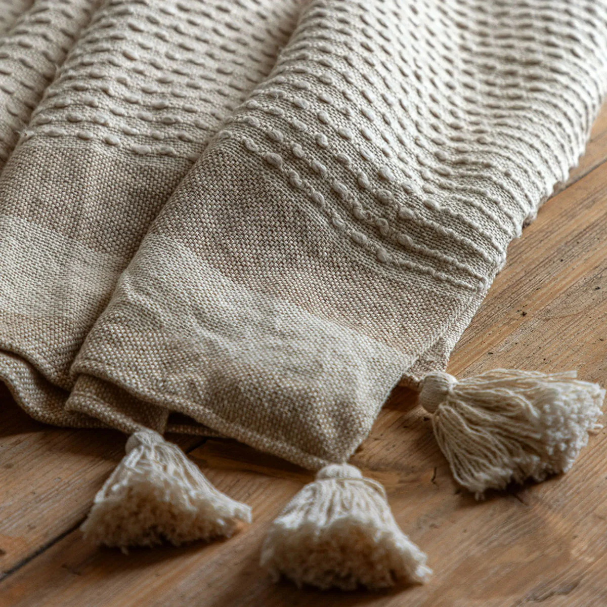 Gallery Direct Arya Textured Stripe Throw - Image 2