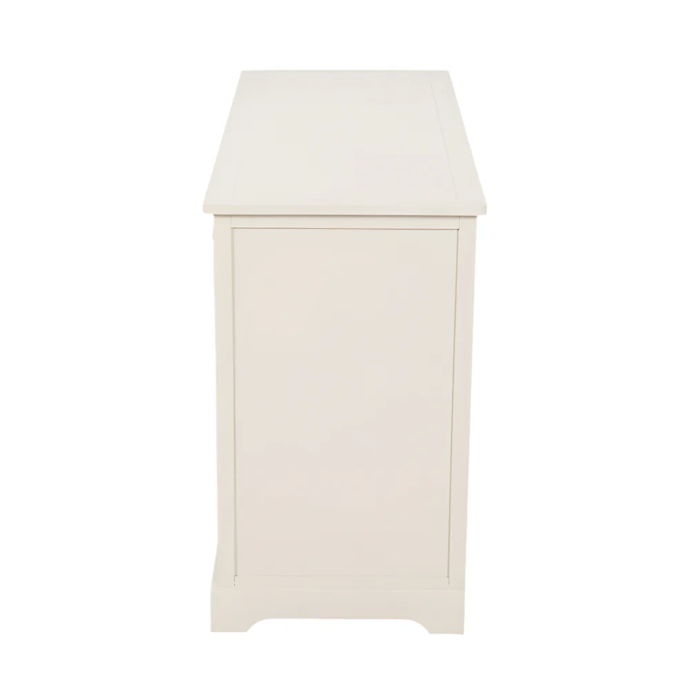 Pacific Lifestyle Bjarke Linen Pine Wood 3 Door 3 Drawer Unit - Image 4