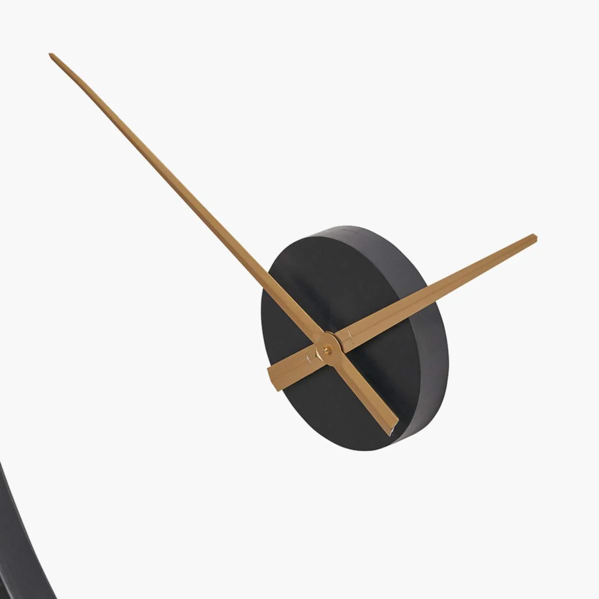 Pacific Lifestyle Black and Gold 2 Piece Open Wall Clock - Image 5