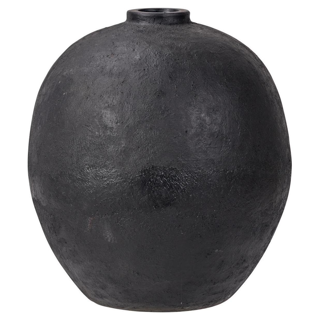 Pacific Lifestyle Black Fibrestone Decorative Vase