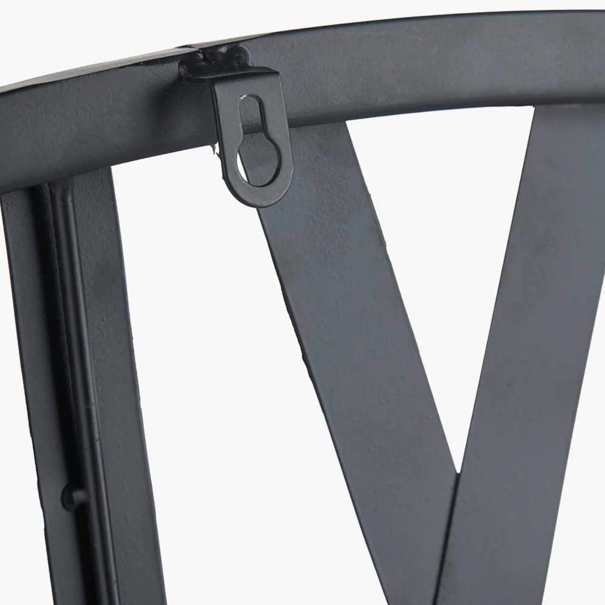 Pacific Lifestyle Black Metal Large Round Wall Clock - Image 7
