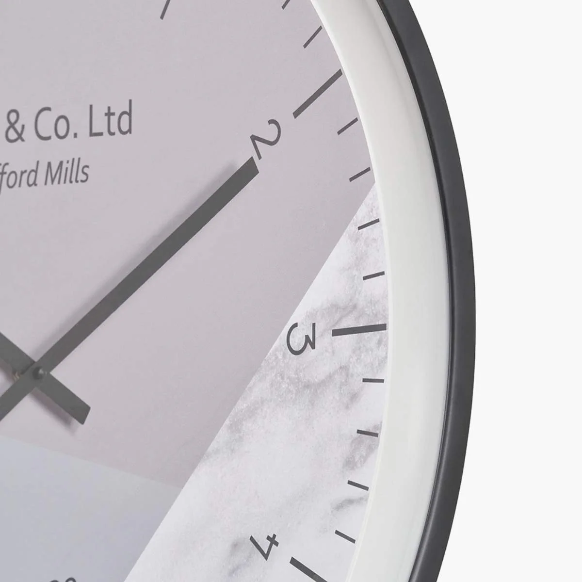 Pacific Lifestyle Black Metal Printed Face Wall Clock - Image 6