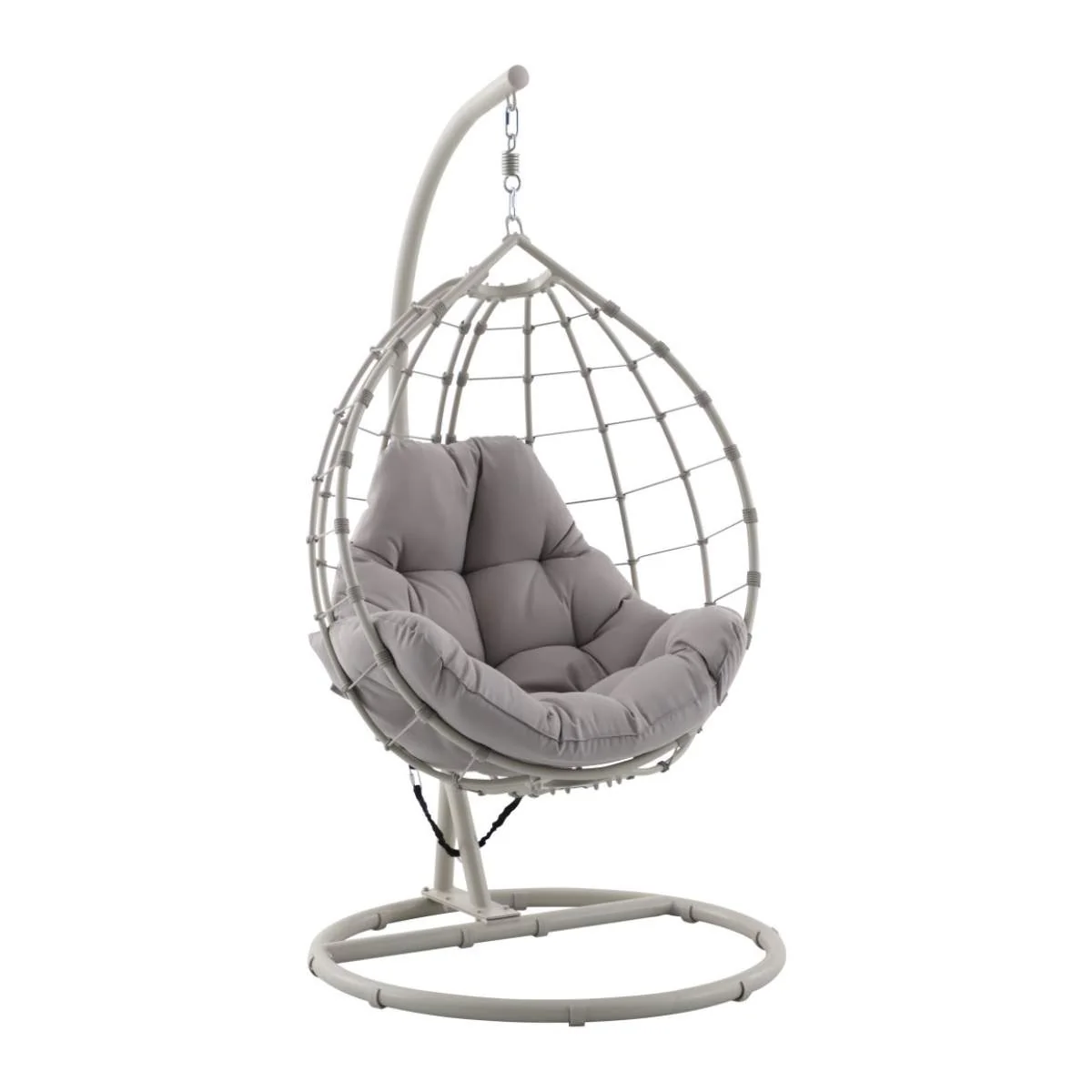 Pacific Lifestyle Blake Pebble Outdoor Hanging Chair - Image 2