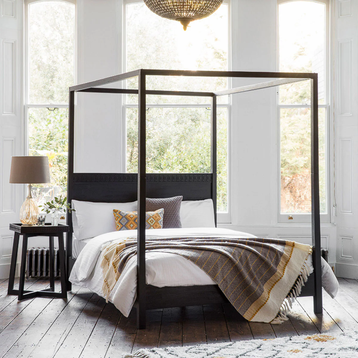 Gallery Direct Boho Boutique 4 Poster Bed - Image 5