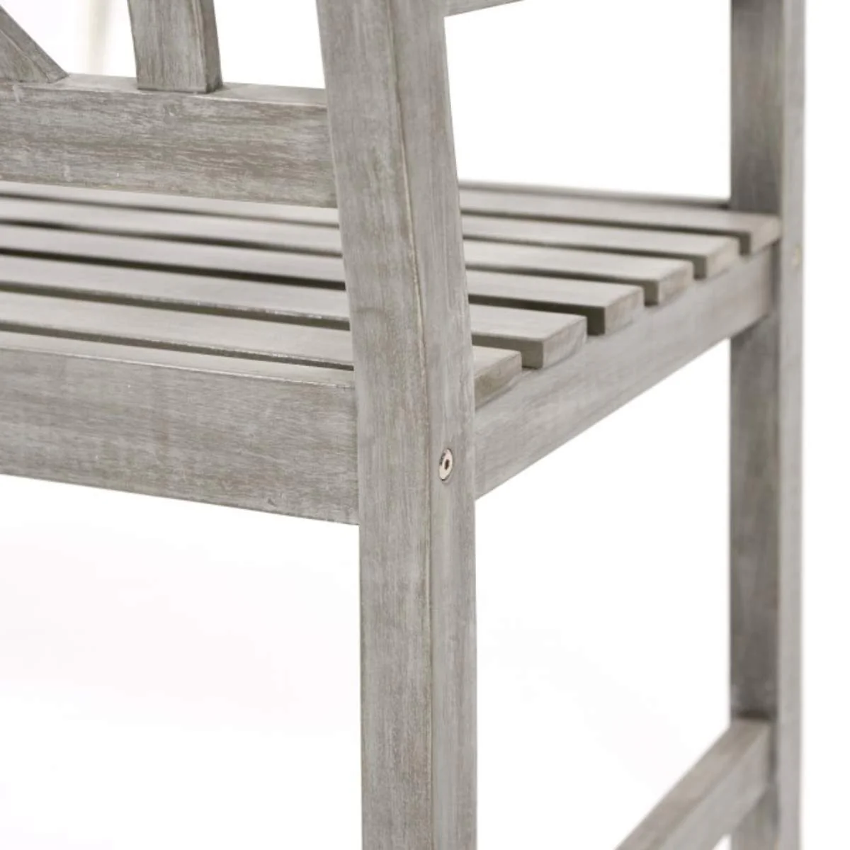 Pacific Lifestyle Cambridge Antique Grey Outdoor 2 Seater Bench - Image 12
