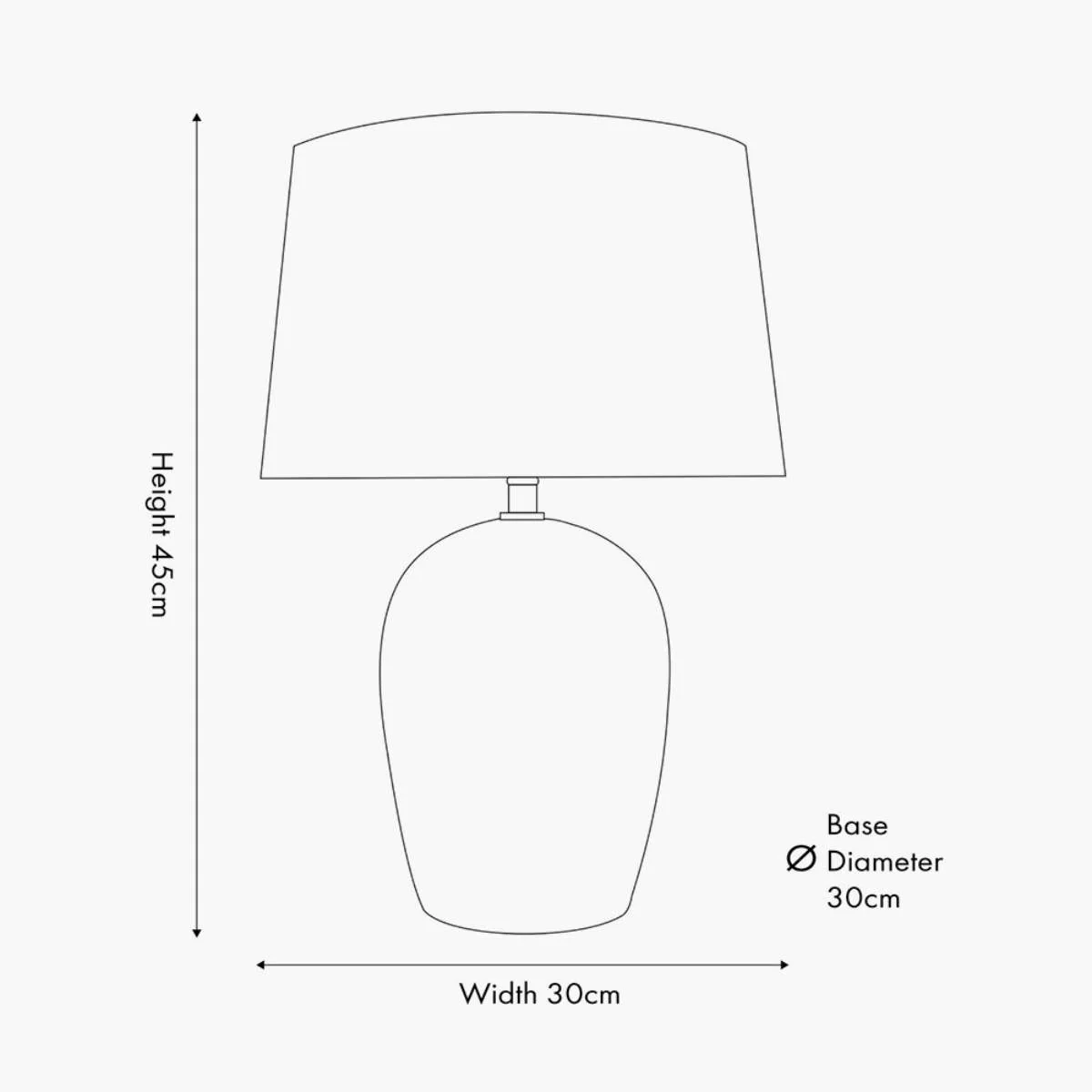 Pacific Lifestyle Cannes Ceramic Table Lamp - Image 22