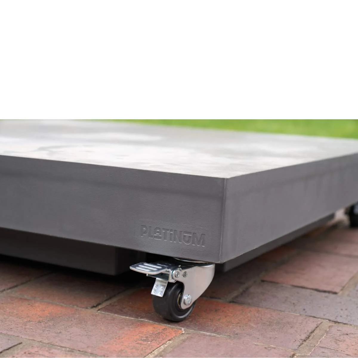 Pacific Lifestyle Ceramica Grey 90KG Wheeled Parasol Base - Image 3