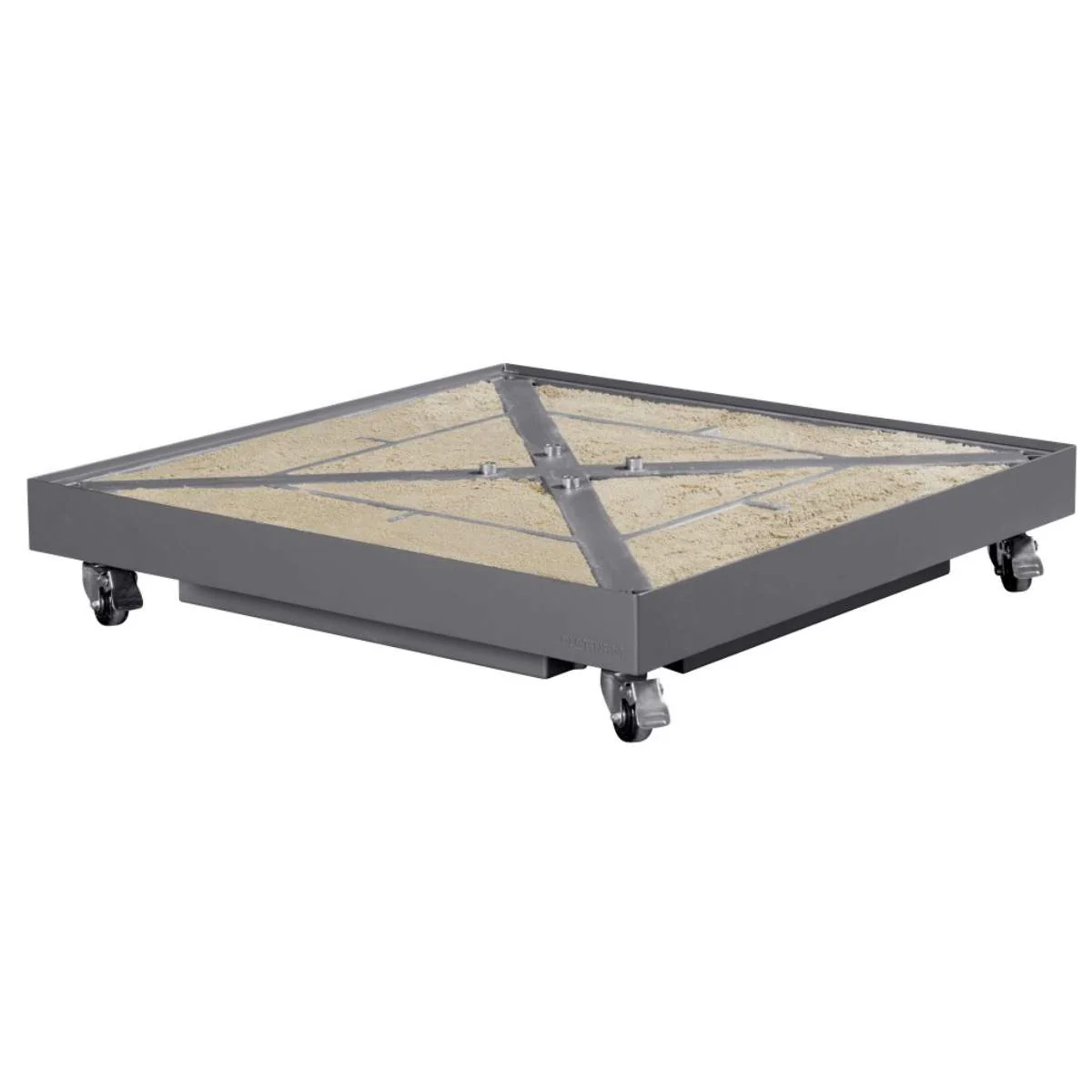 Pacific Lifestyle Ceramica Grey 90KG Wheeled Parasol Base - Image 5