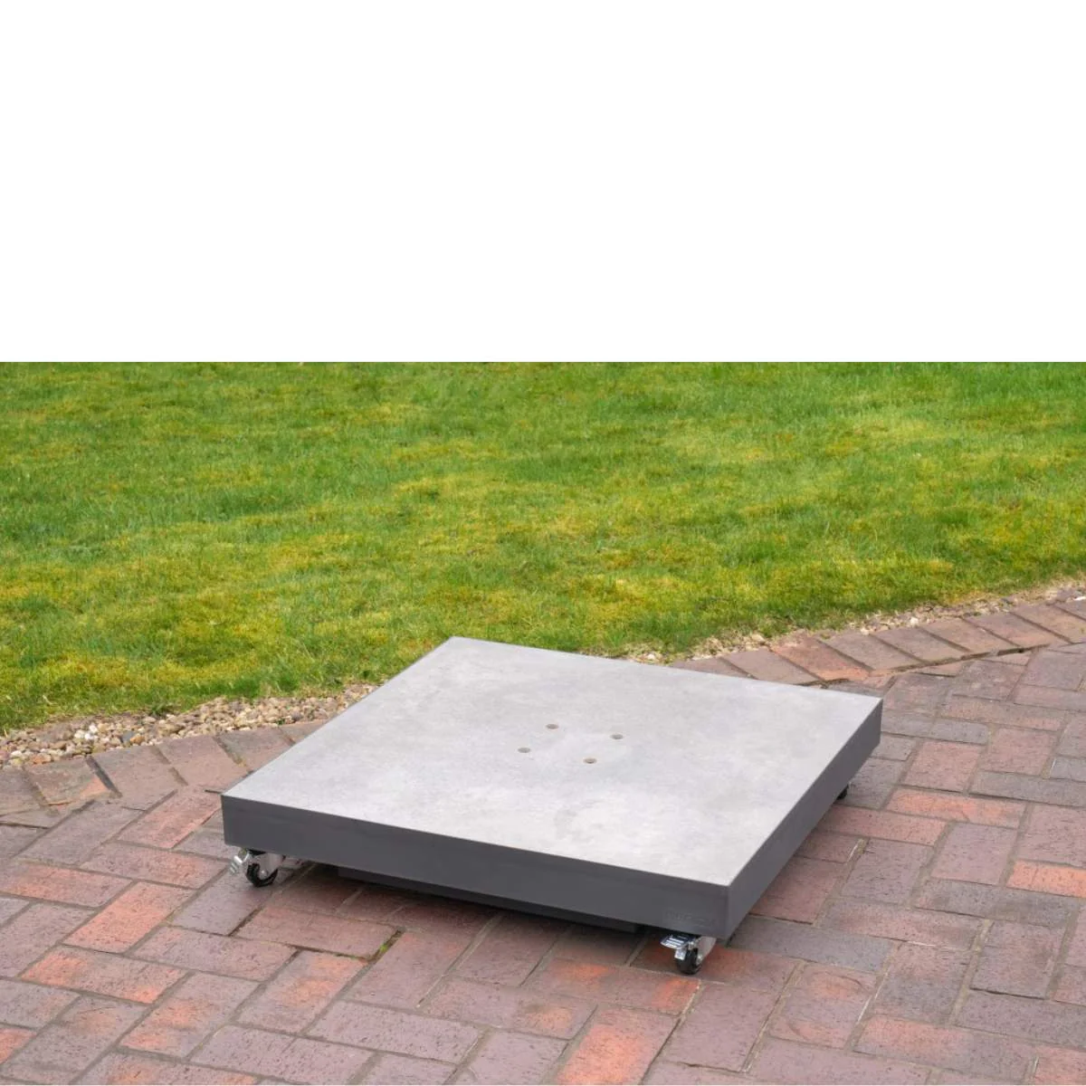 Pacific Lifestyle Ceramica Grey 90KG Wheeled Parasol Base - Image 7