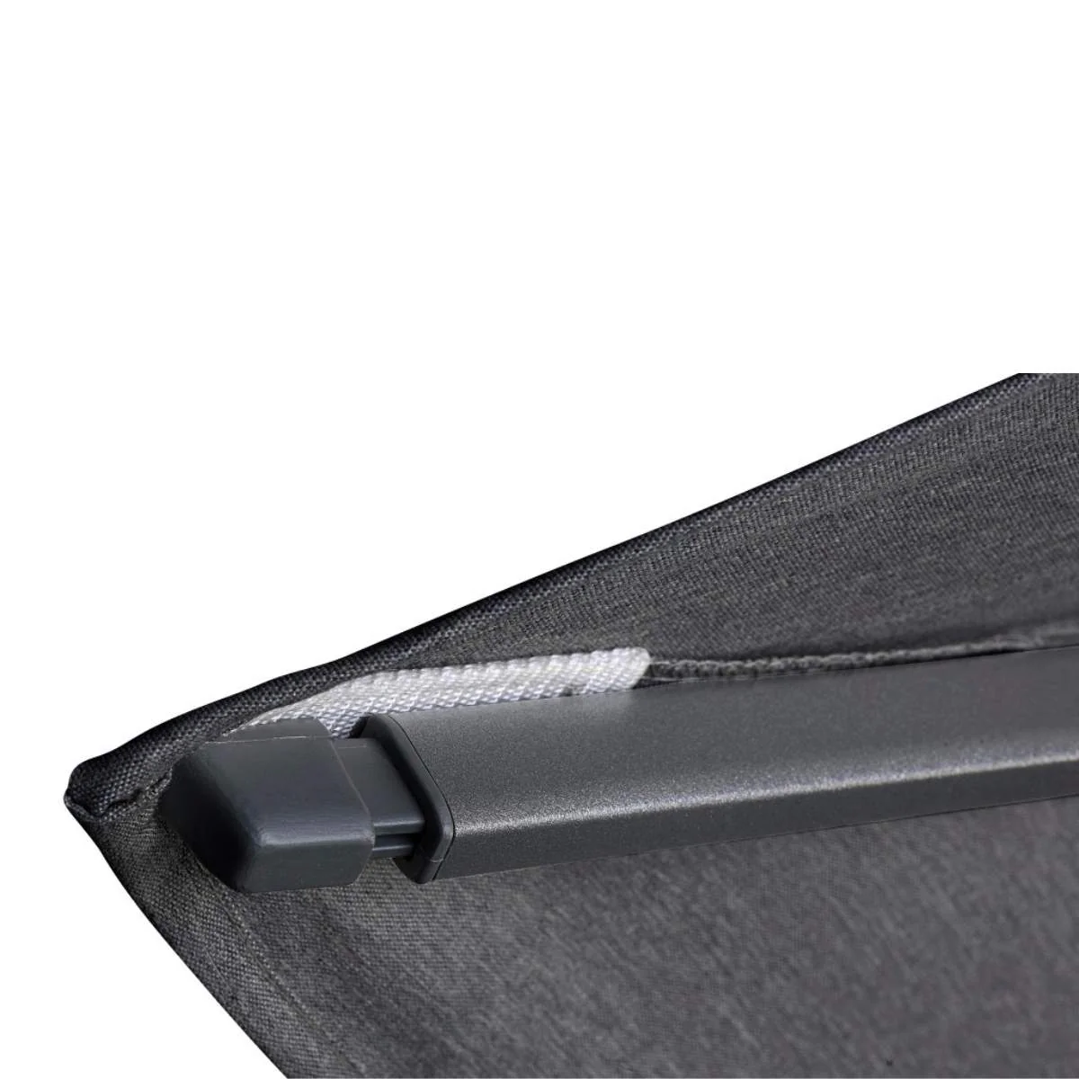 Pacific Lifestyle Challenger T2 3.5 x 2.6m Rectangular Anthracite Free Arm Parasol - Image 11