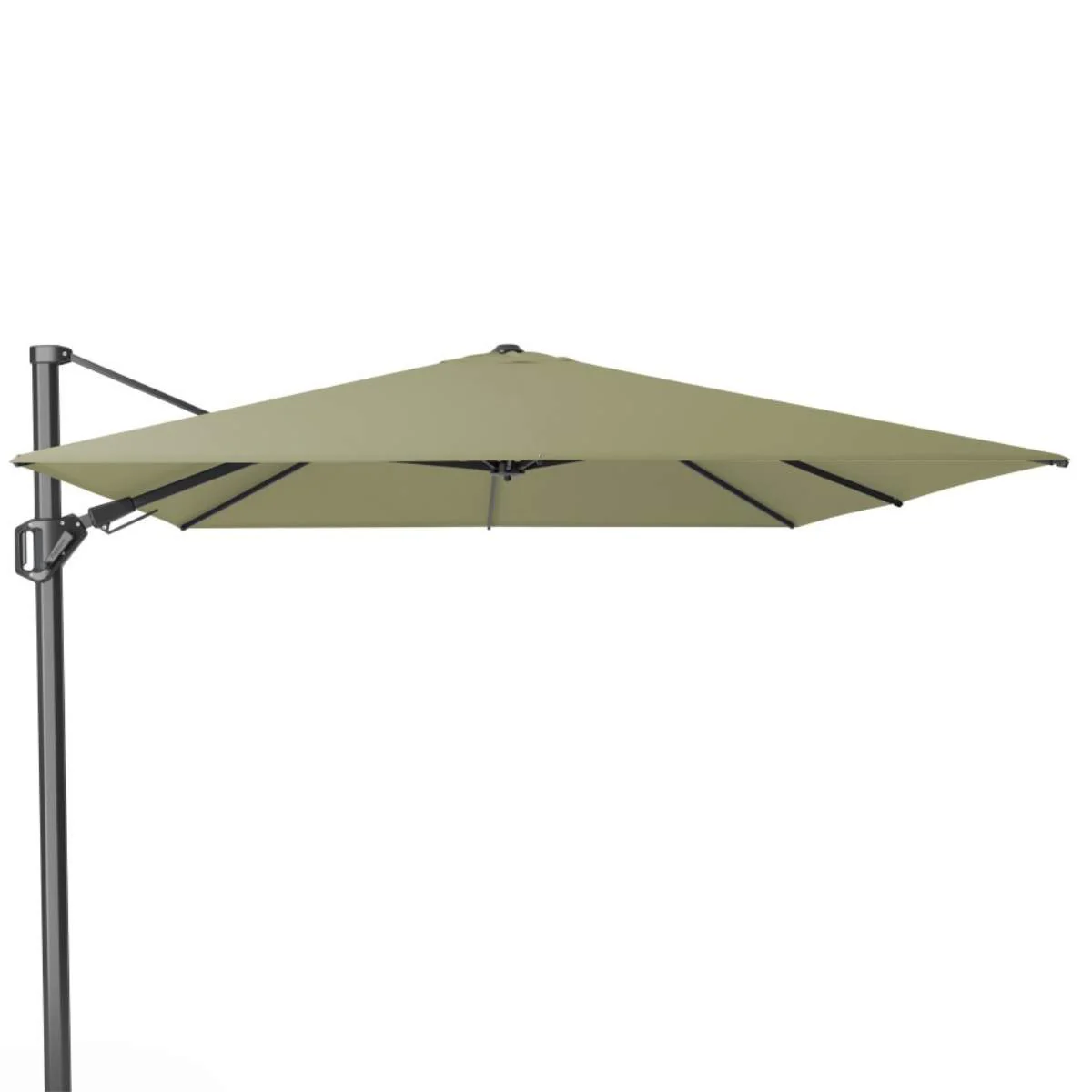 Pacific Lifestyle Challenger T2 3.5 x 2.6m Rectangular Premium Lush Green Free Arm Parasol