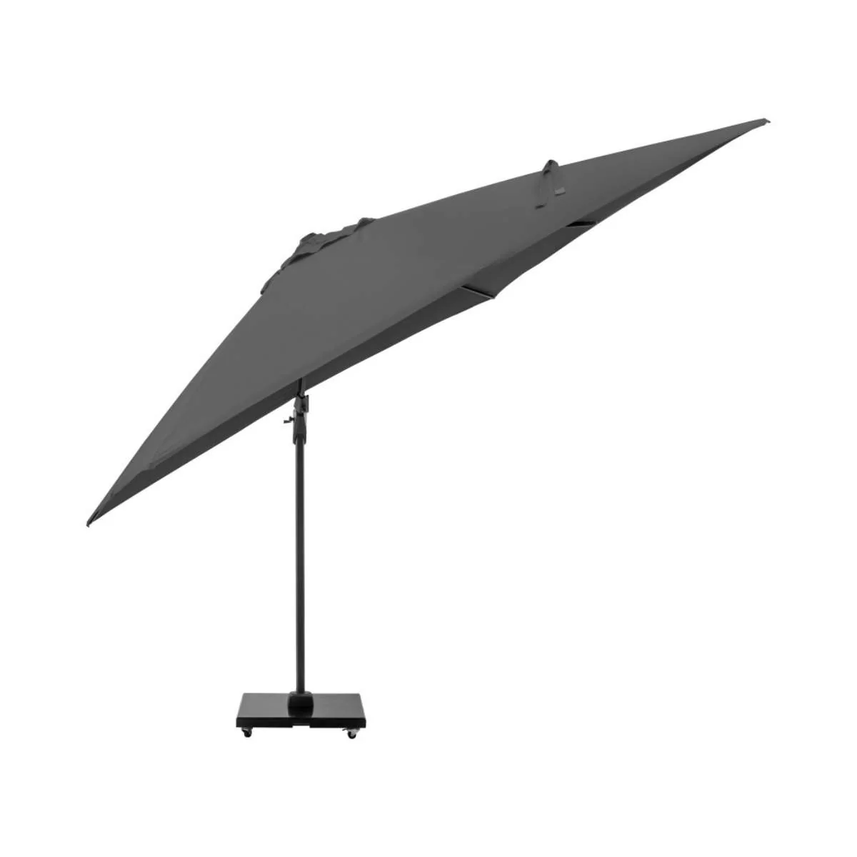 Pacific Lifestyle Challenger T2 3m Square Anthracite Free Arm Parasol - Image 2