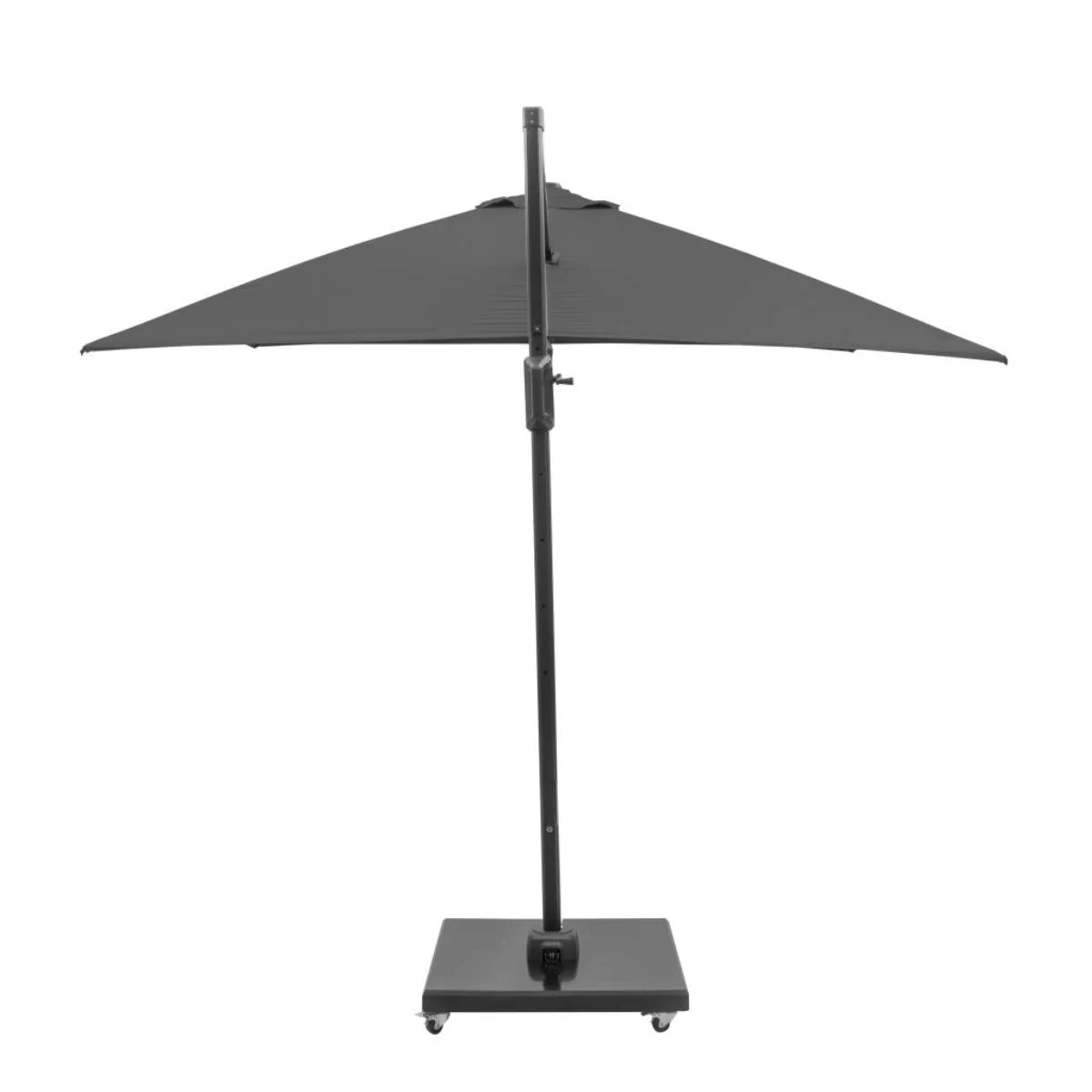 Pacific Lifestyle Challenger T2 3m Square Anthracite Free Arm Parasol - Image 5