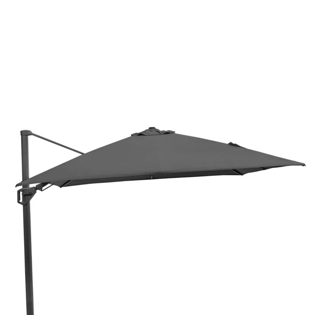 Pacific Lifestyle Challenger T2 3m Square Anthracite Free Arm Parasol - Image 6