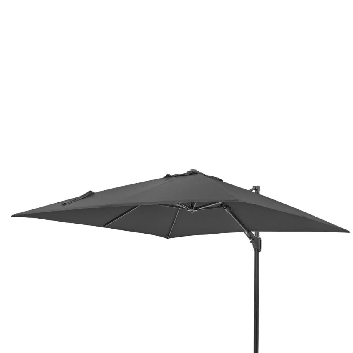 Pacific Lifestyle Challenger T2 3m Square Anthracite Free Arm Parasol - Image 8