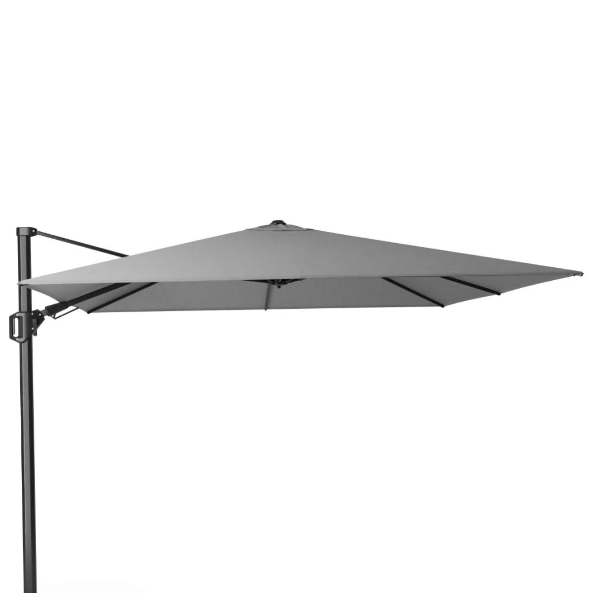 Pacific Lifestyle Challenger T2 3m Square Premium Manhattan Grey Free Arm Parasol