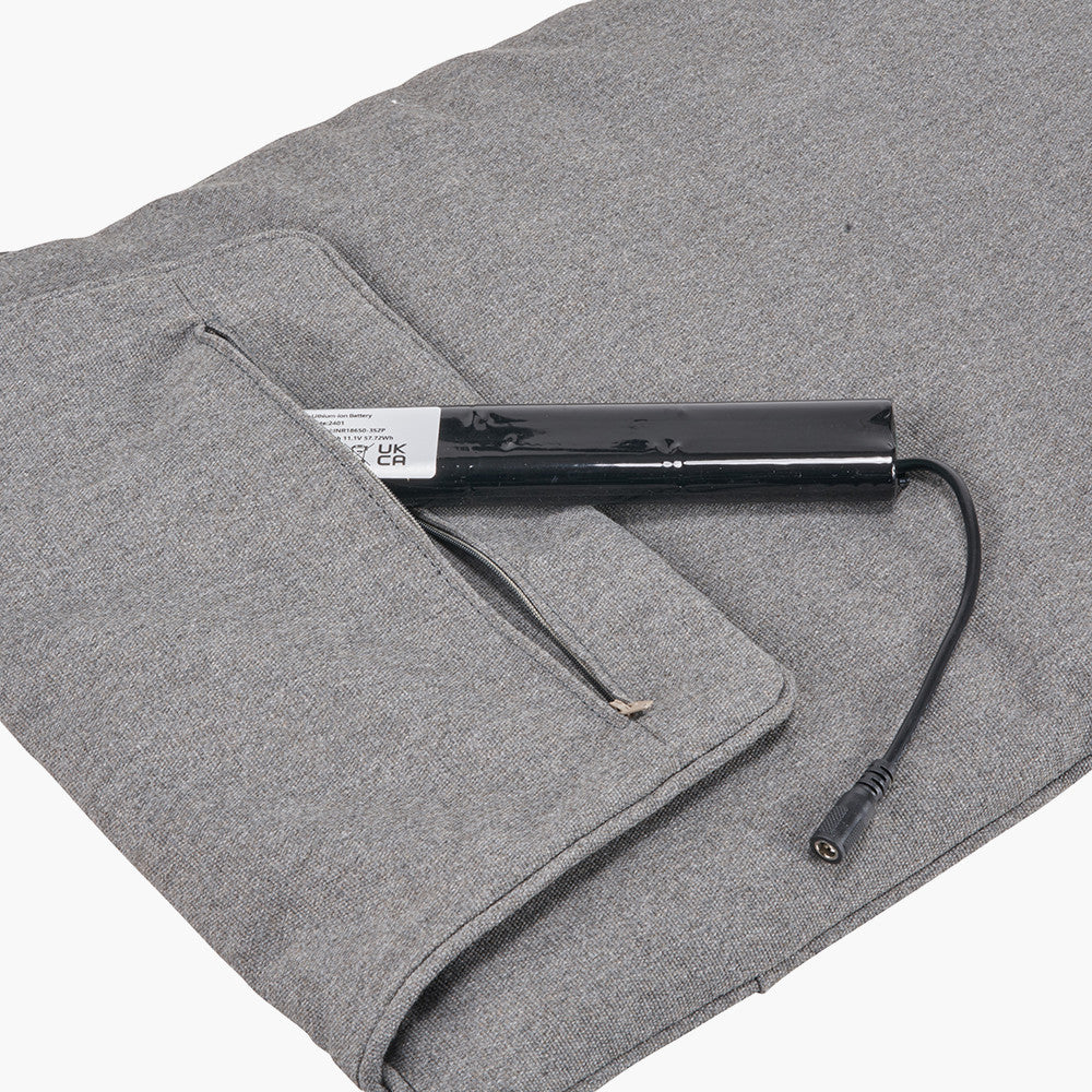 Pacific Lifestyle Cosipillow Heated Seat Large Grey - Image 5