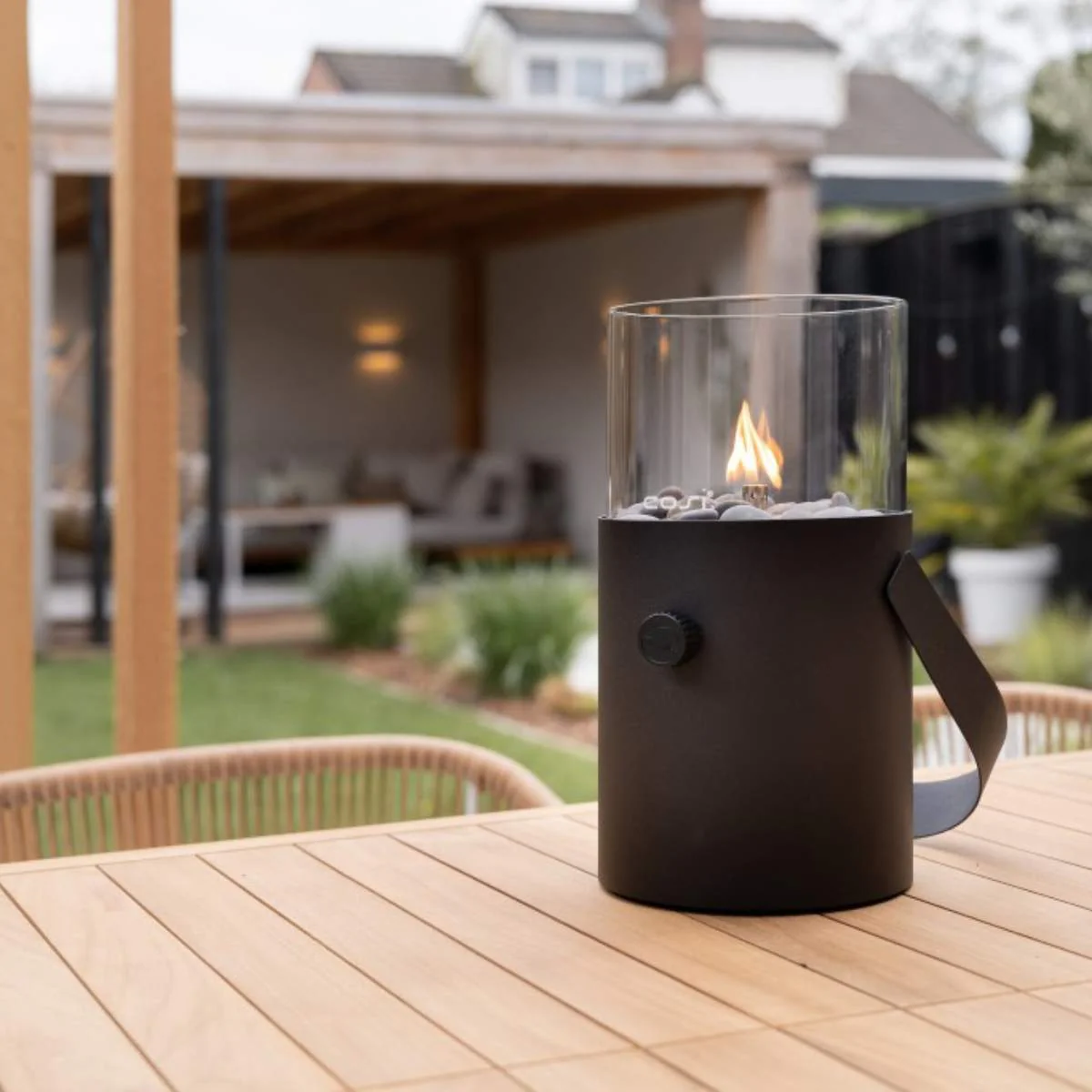 Pacific Lifestyle Cosiscoop Black Fire Lantern - Image 10