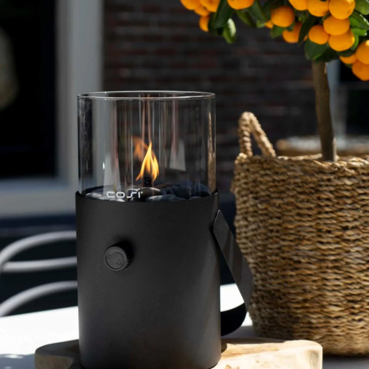 Pacific Lifestyle Cosiscoop Black Fire Lantern - Image 13