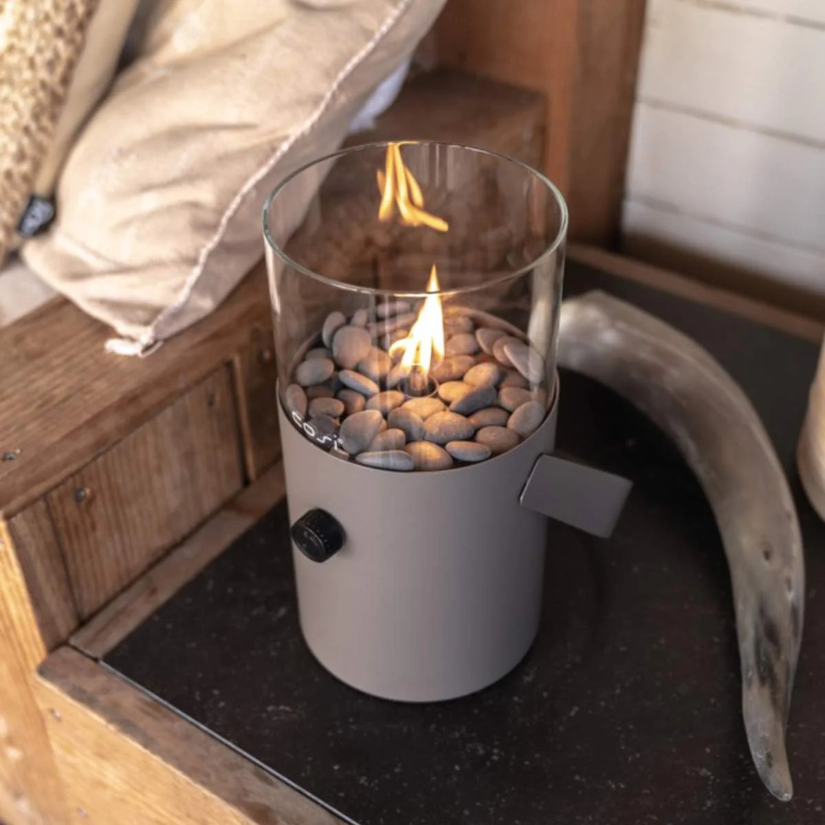 Pacific Lifestyle Cosiscoop Clay Fire Lantern - Image 6