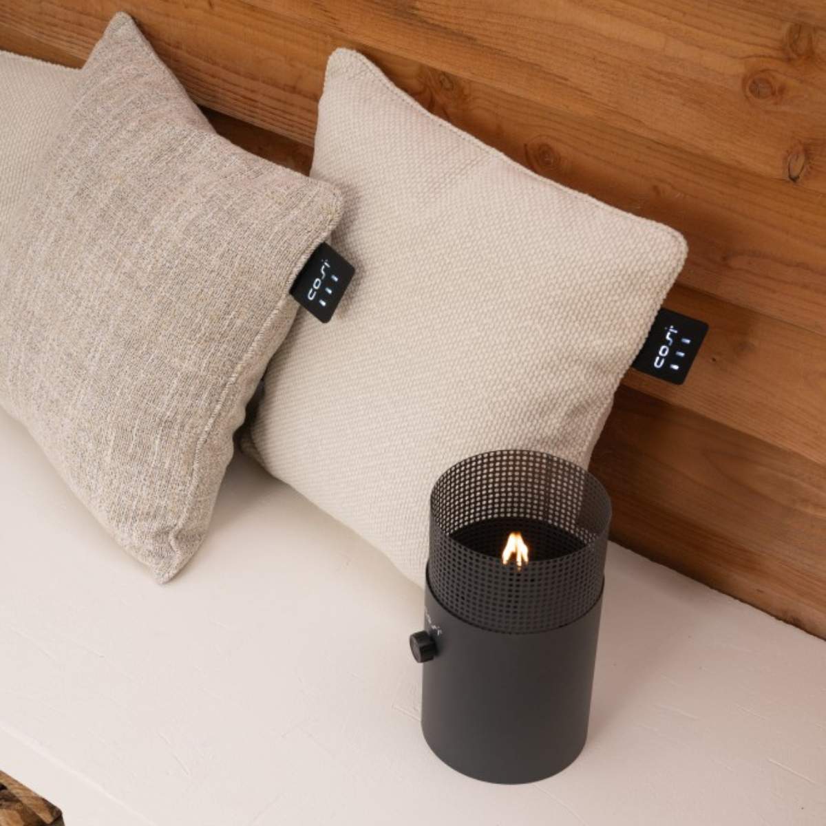 Pacific Lifestyle Cosiscoop Dot Anthracite Fire Lantern - Image 10
