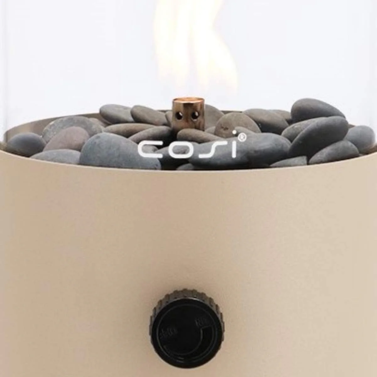 Pacific Lifestyle Cosiscoop Extra Large Sandy Beige Fire Lantern - Image 3
