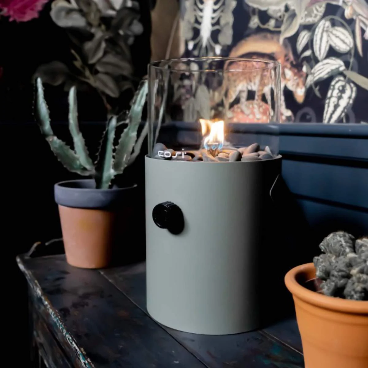 Pacific Lifestyle Cosiscoop Olive Fire Lantern - Image 13