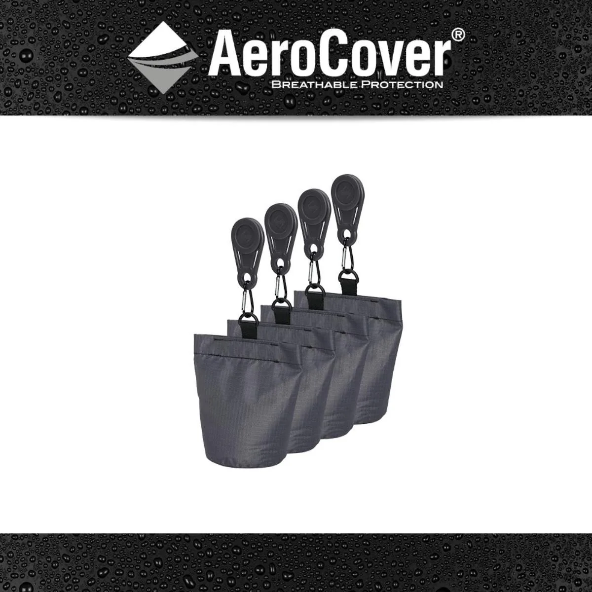 Pacific Lifestyle Cover Sandbags ( 4pcs ) 12x4x20cm high - Image 3