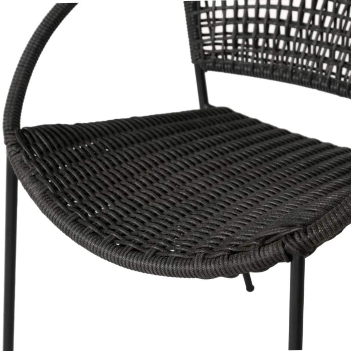 Pacific Lifestyle Dakota Black Outdoor Bistro Set - Image 10
