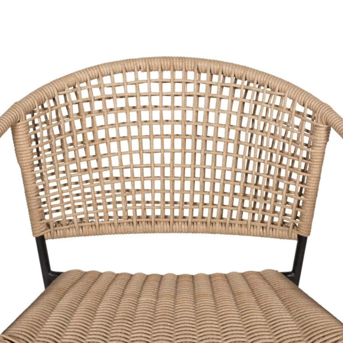 Pacific Lifestyle Dakota Natural Wheat Outdoor 4 Seater Dining Set - Image 12