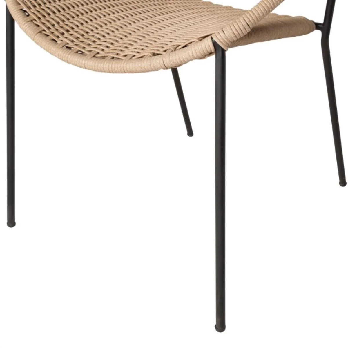 Pacific Lifestyle Dakota Natural Wheat Outdoor 4 Seater Dining Set - Image 13